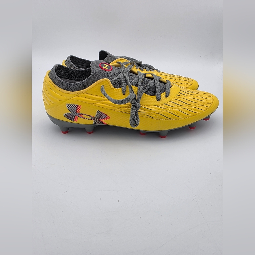 Under Armour UA Magnetico Pro 4 FG Soccer Cleats Shoes Taxi / Black